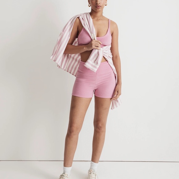 Madewell Towel Terry Scoopneck Bralette - Picture 4 of 5